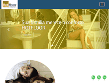 Tablet Screenshot of hotfloor.com.br
